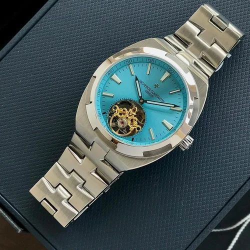 Round Silver VACHERON CONSTAIN MENS WATCH