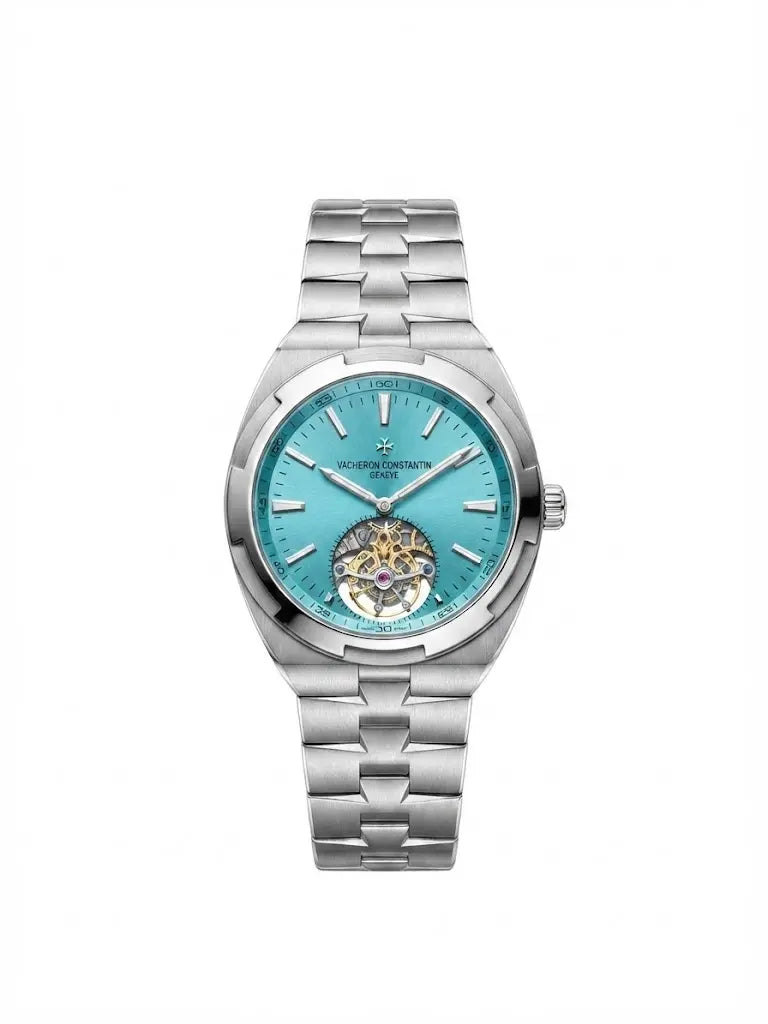 Round Silver VACHERON CONSTAIN MENS WATCH