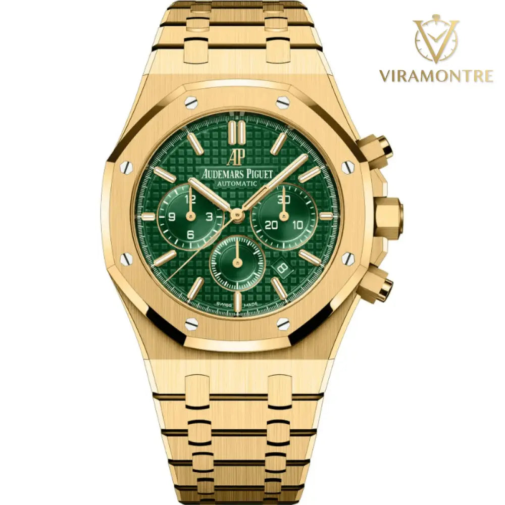 AP Royal Oak Chronograph Or Jaune/Vert