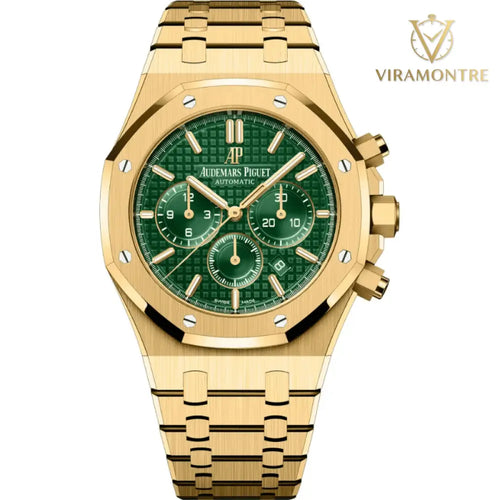 AP Royal Oak Chronograph Or Jaune/Vert