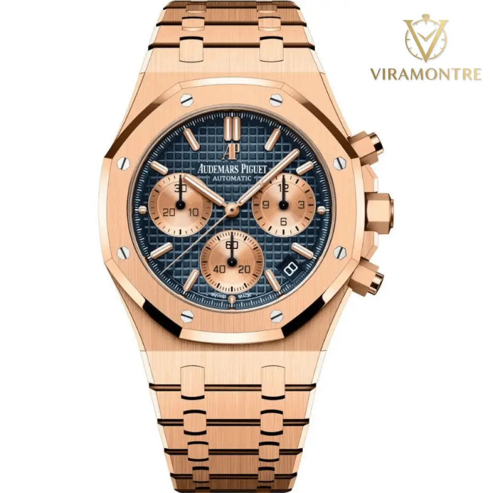 AP Royal Oak Chronograph Or Rose