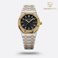 Audemars Piguet Royal Oak cadran noir sertie de diamants