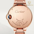 BALLON BLEU ROSE 33mm