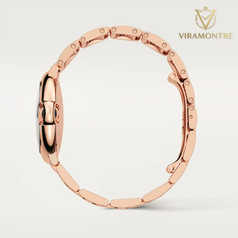 BALLON BLEU ROSE 33mm