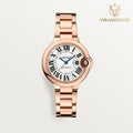 BALLON BLEU ROSE 33mm