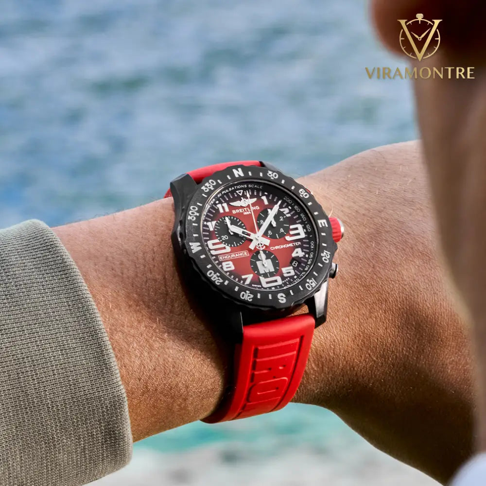 BREITLING Endurance Pro Rouge Pour homme
