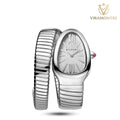 Bvlgari Serpenti fond blanc sertie