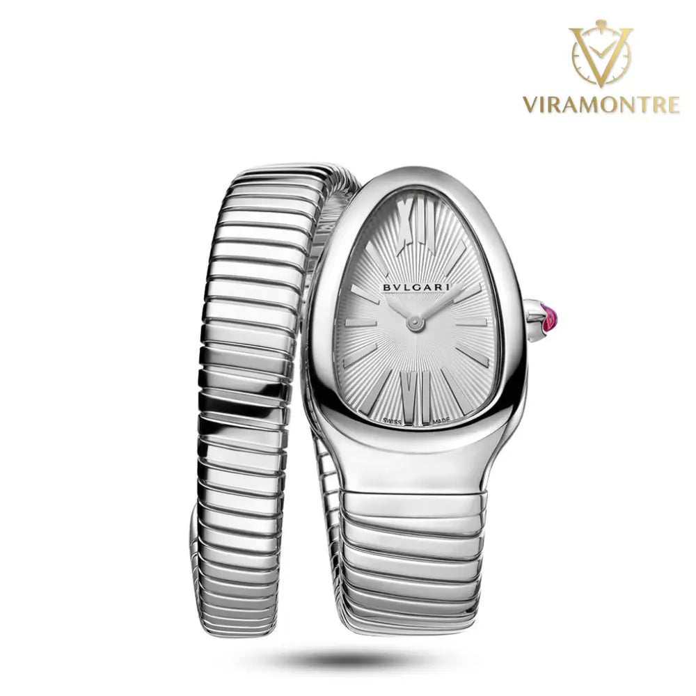 Bvlgari Serpenti fond blanc sertie