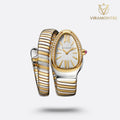 Bvlgari Serpenti Tubogas or jaune - sertie de diamants