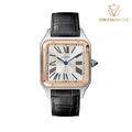 Cartier Santos Dumont Or Rose Gris