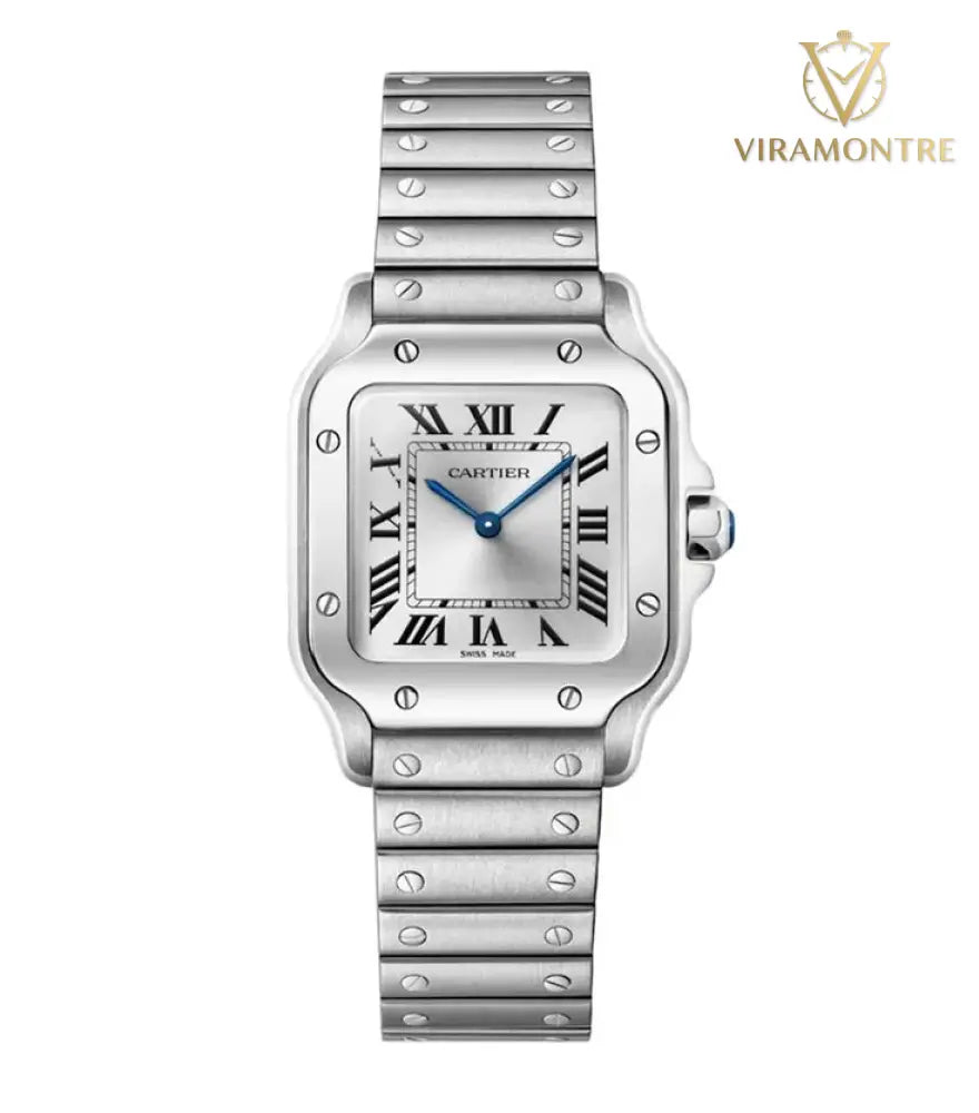 Cartier Santos Galbée Quartz - White Dial