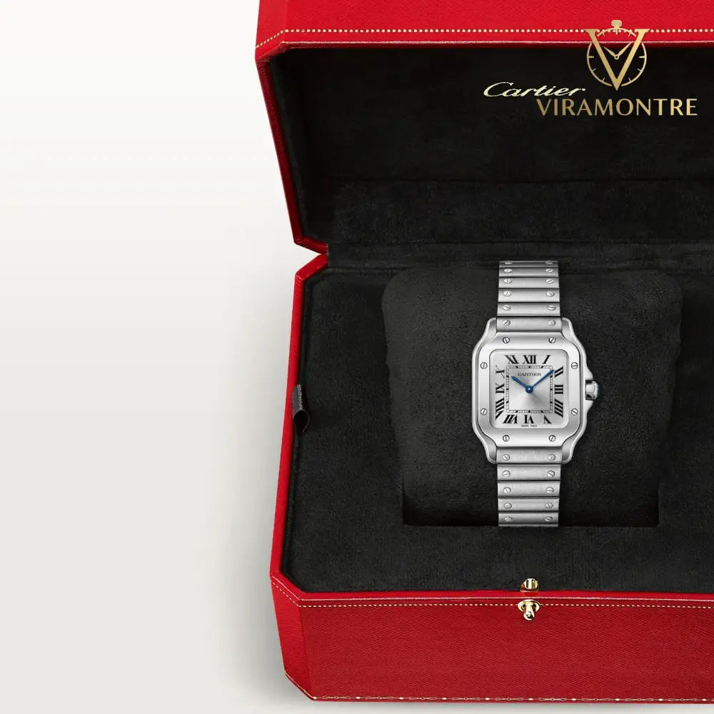 Cartier Santos Galbée Quartz - White Dial