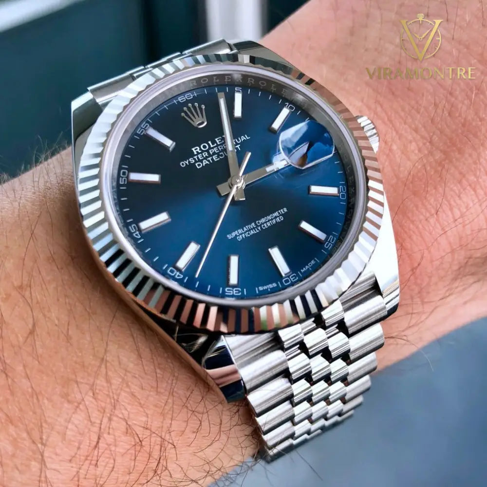 Datejust 41 Bleu jubilé Pour Homme