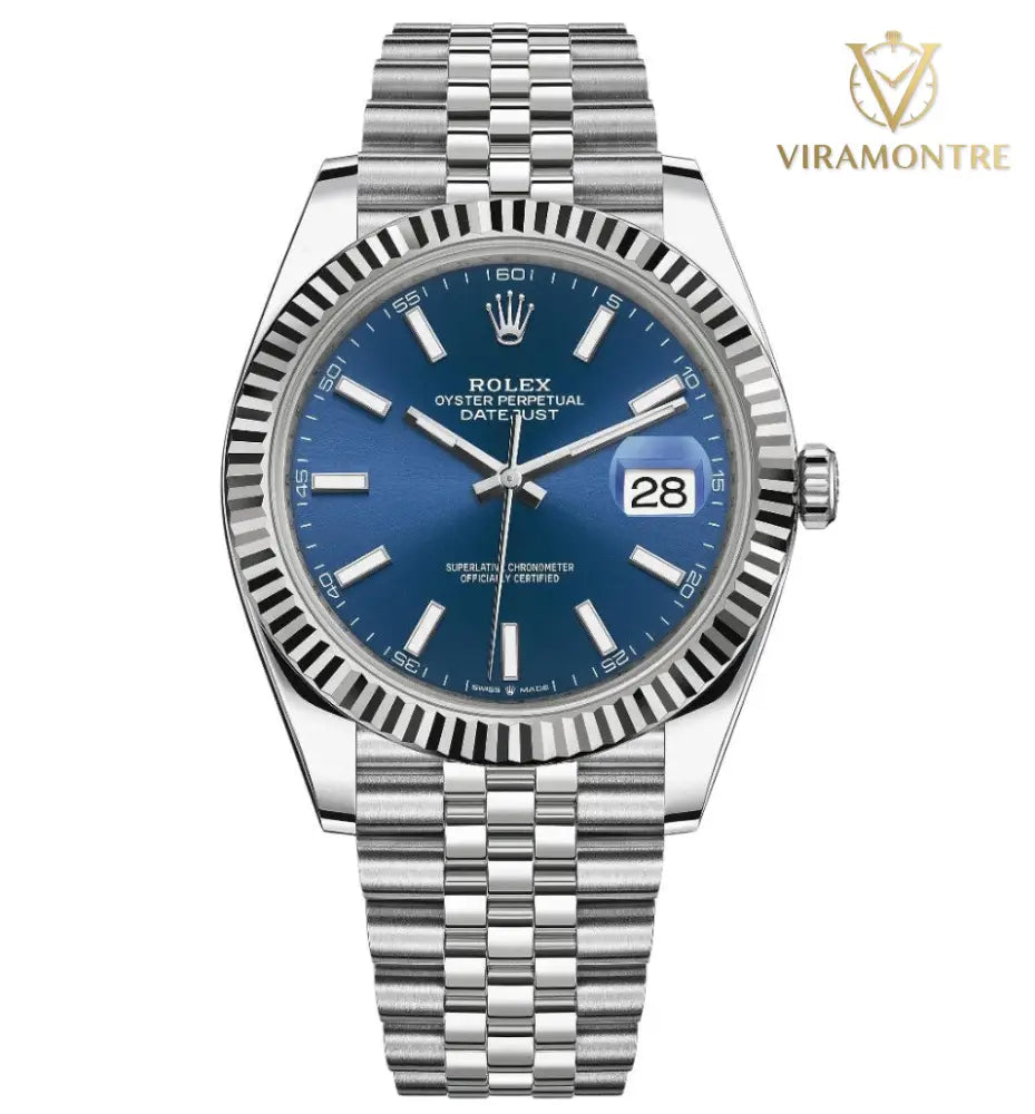 Datejust 41 Bleu jubilé Pour Homme