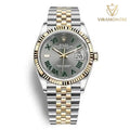 DATEJUST JAUNE/GRIS