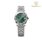 Datejust Vert acier Oystersteel et gris Femme