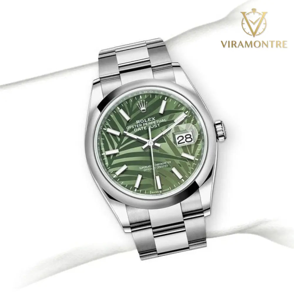 DATEJUST VERT OLIVE