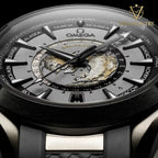 MONTRE HOMME OMEGA SEAMASTER EN CAOUTCHOUC GRIS