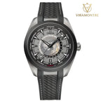 MONTRE HOMME OMEGA SEAMASTER EN CAOUTCHOUC GRIS