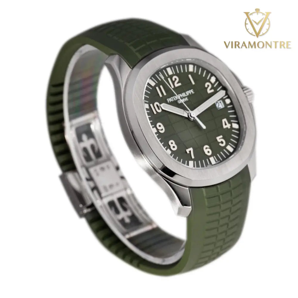 Montre homme Patek Philippe Aquanaut vert kaki 5168G-010 2020