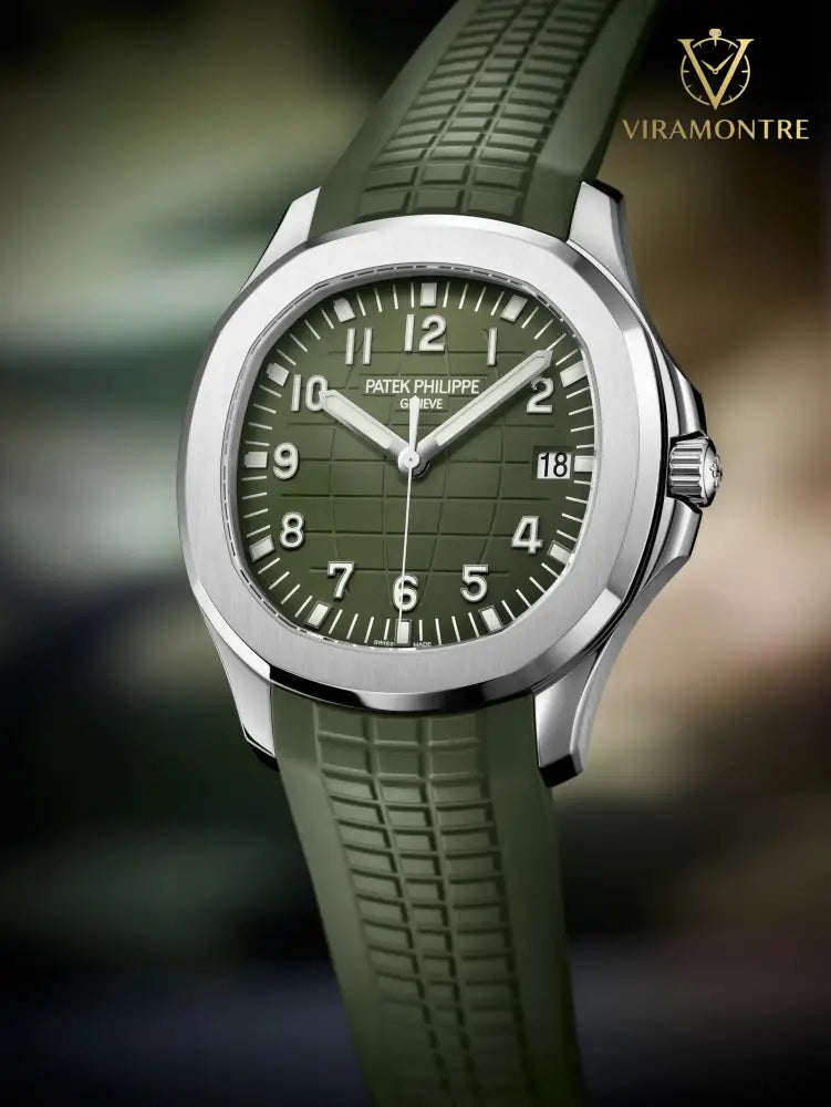 Montre homme Patek Philippe Aquanaut vert kaki 5168G-010 2020