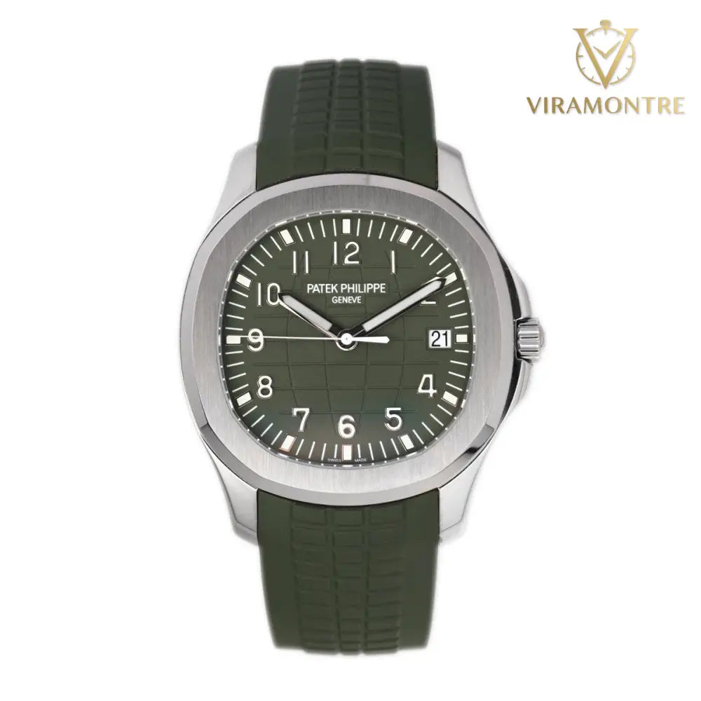 Montre homme Patek Philippe Aquanaut vert kaki 5168G-010 2020