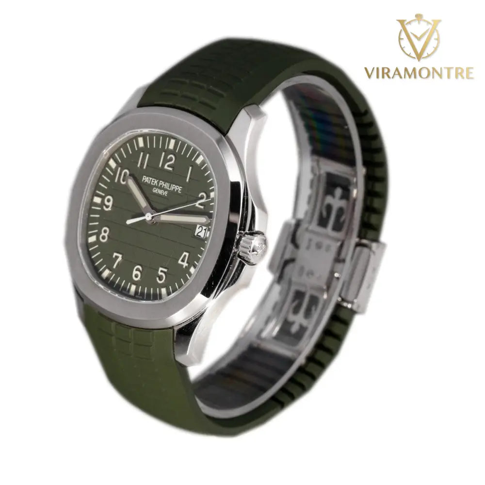 Montre homme Patek Philippe Aquanaut vert kaki 5168G-010 2020