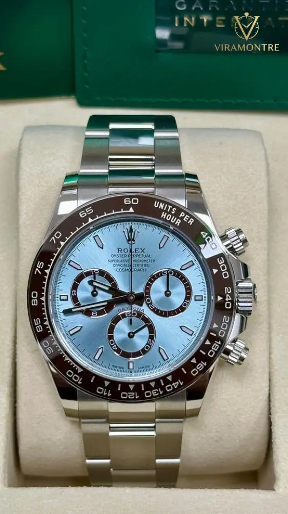 Montre Homme Rolex Daytona Platine “Bleu Ciel” – 126506