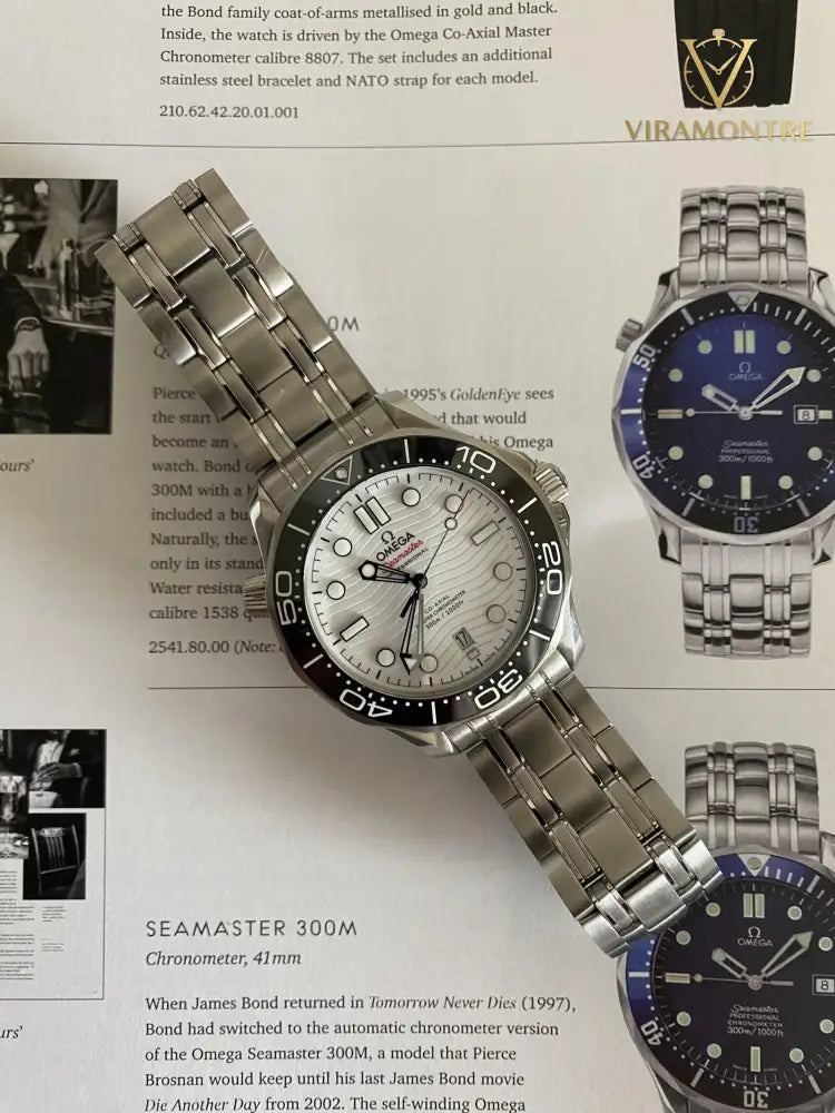 MONTRE OMEGA SEAMASTER DIVER 300M CO-AXIAL MASTER CHRONOMETER 42 MM