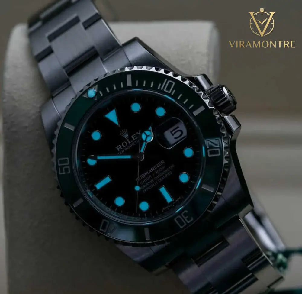 Montre RLX Submariner Vert ’Hulk’ 116610LV Pour Homme