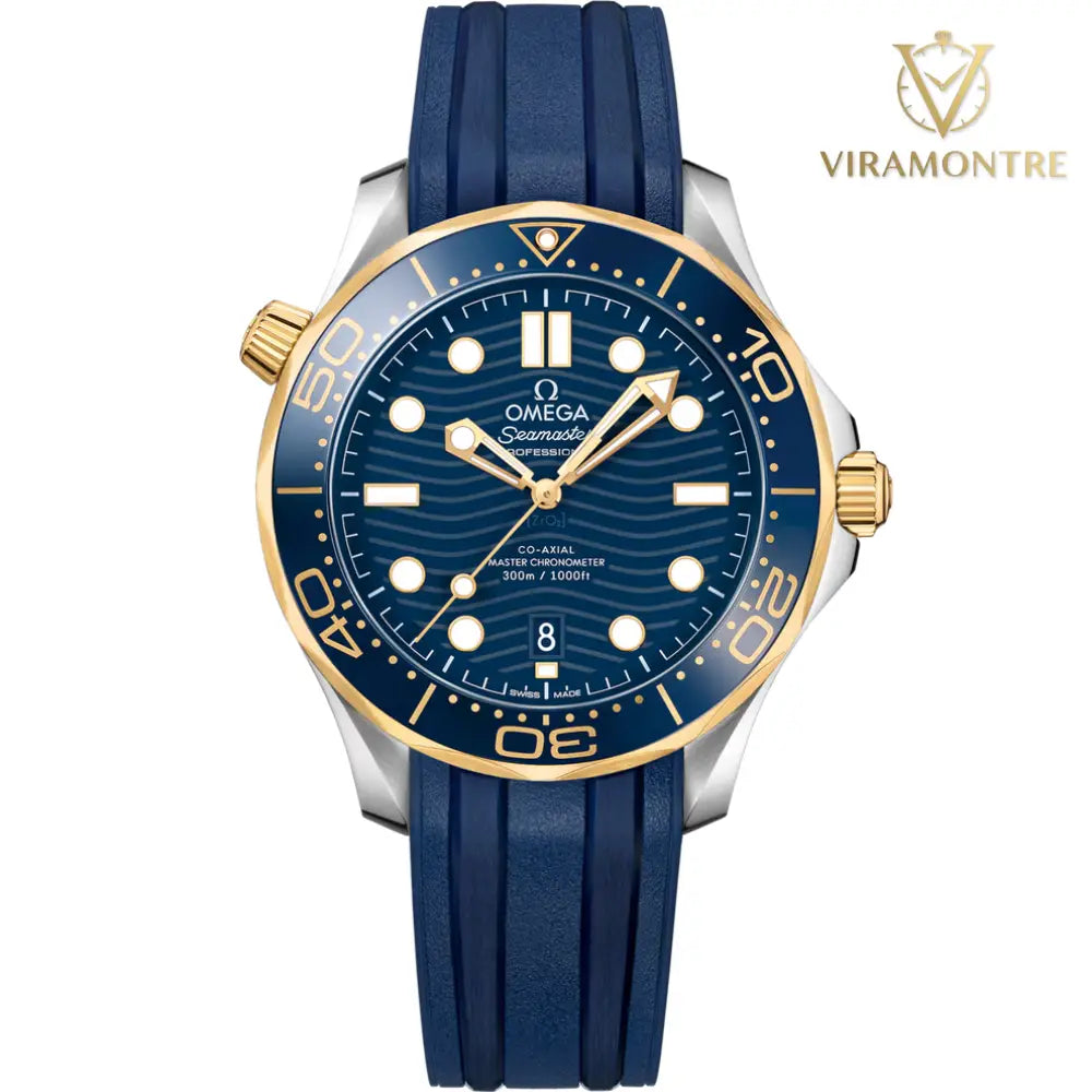OMEGA SEAMASTER DIVER BLUE GOLD