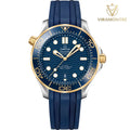 OMEGA SEAMASTER DIVER BLUE GOLD