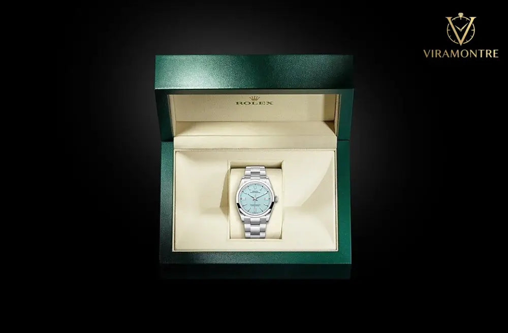 oyster perpetual bleu ciel 36mm