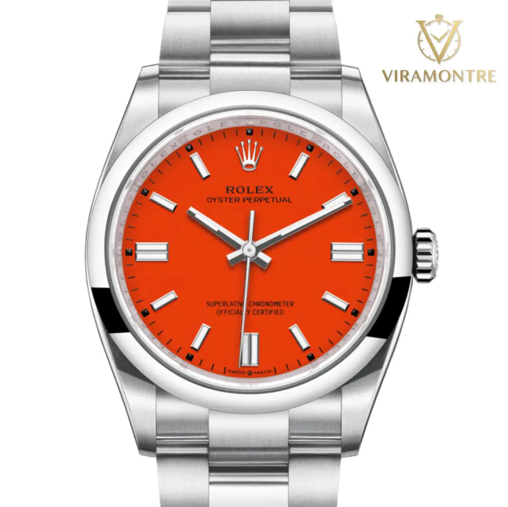 oyster perpetual orange 36mm