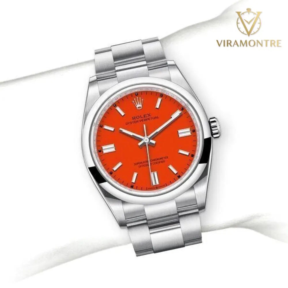 oyster perpetual orange 36mm