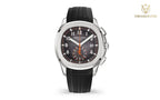 Patek Philippe Aquanaut NEW 2026 Aquanaut 5968A-001 “ORANGE AQUA” Black Dial Orange Accents Stainless Steel Tropical