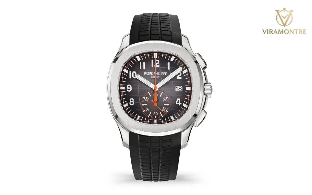 Patek Philippe Aquanaut NEW 2026 Aquanaut 5968A-001 “ORANGE AQUA” Black Dial Orange Accents Stainless Steel Tropical