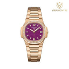 Patek Philippe Nautilus 7010/1R-013 Or rose et diamants Cadran violet