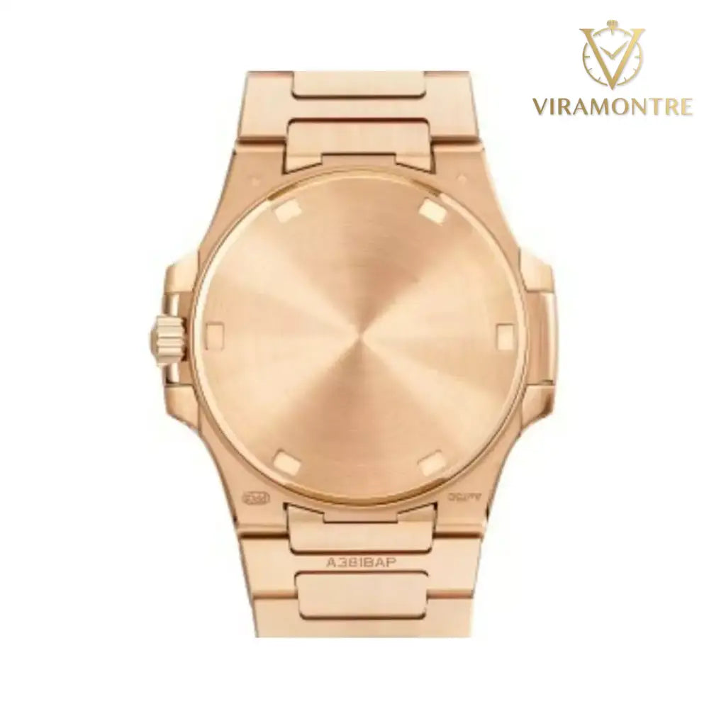 Patek Philippe Nautilus 7010/1R-013 Or rose et diamants Cadran violet