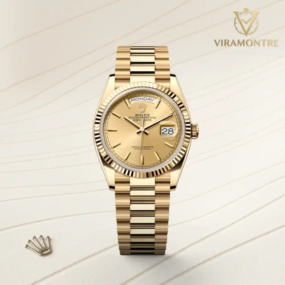 Rolex Day-Date 36 Oyster 36 mm or jaune RMC: M128238-0045