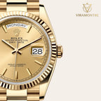 Rolex Day-Date 36 Oyster 36 mm or jaune RMC: M128238-0045