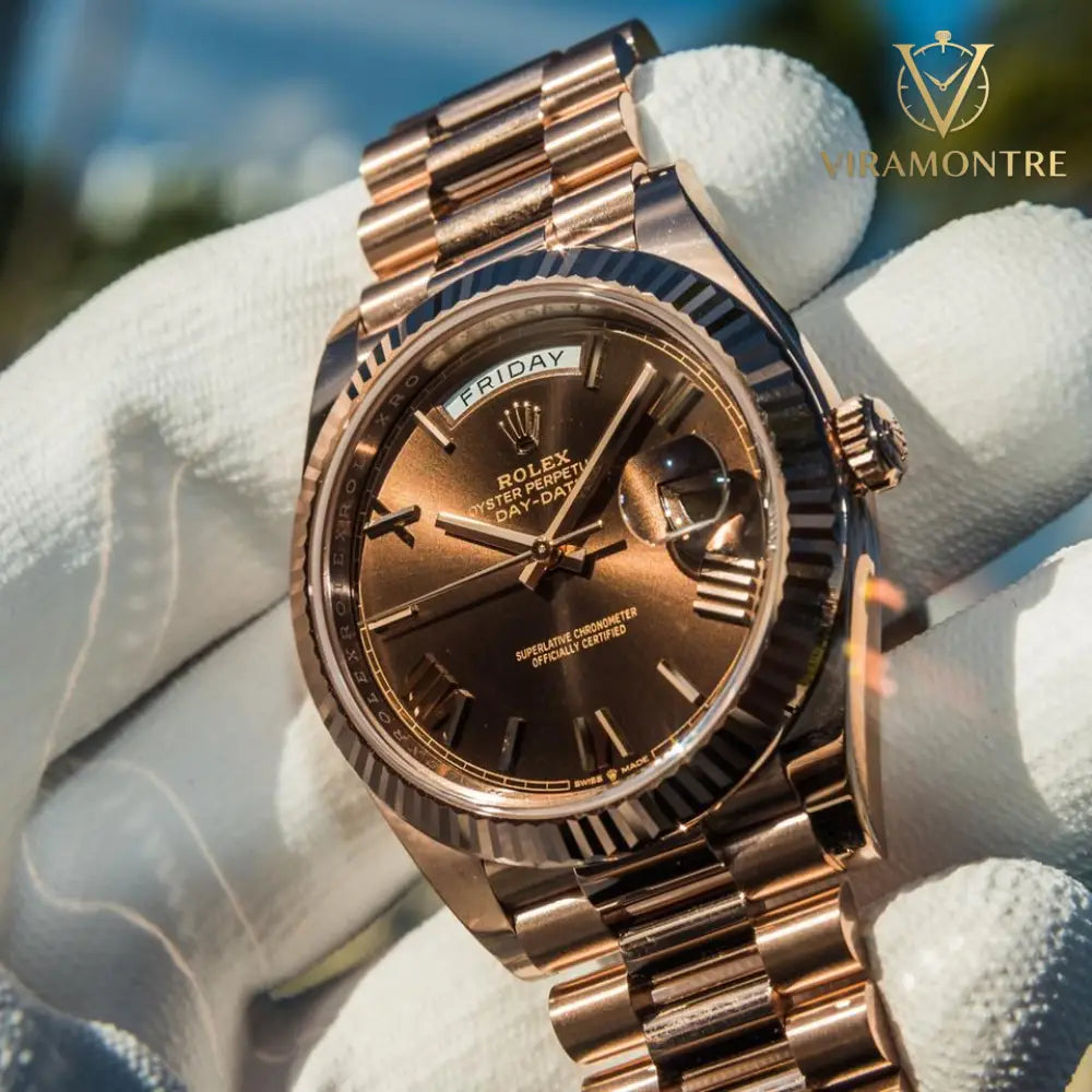 Rolex Day-Date Day-Date 40mm Chocolate Dial 228235