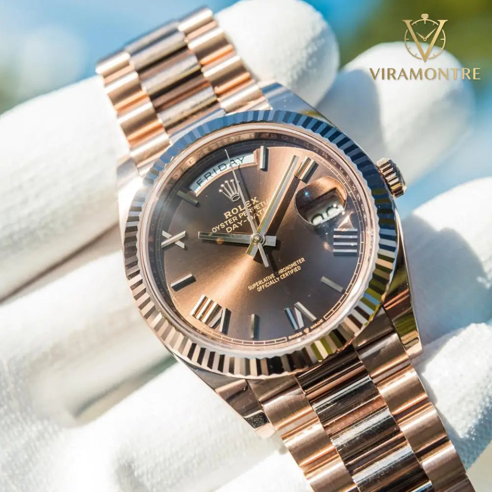 Rolex Day-Date Day-Date 40mm Chocolate Dial 228235