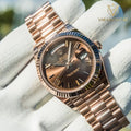 Rolex Day-Date Day-Date 40mm Chocolate Dial 228235