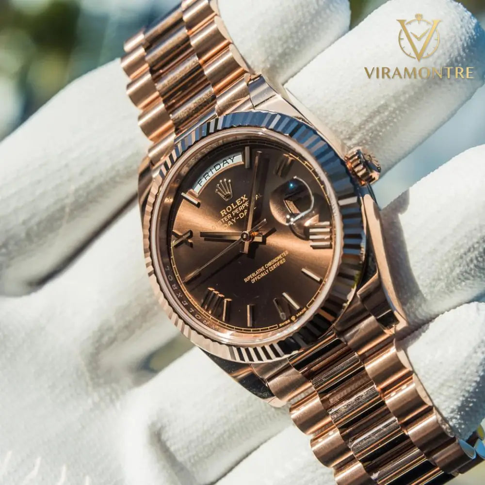 Rolex Day-Date Day-Date 40mm Chocolate Dial 228235