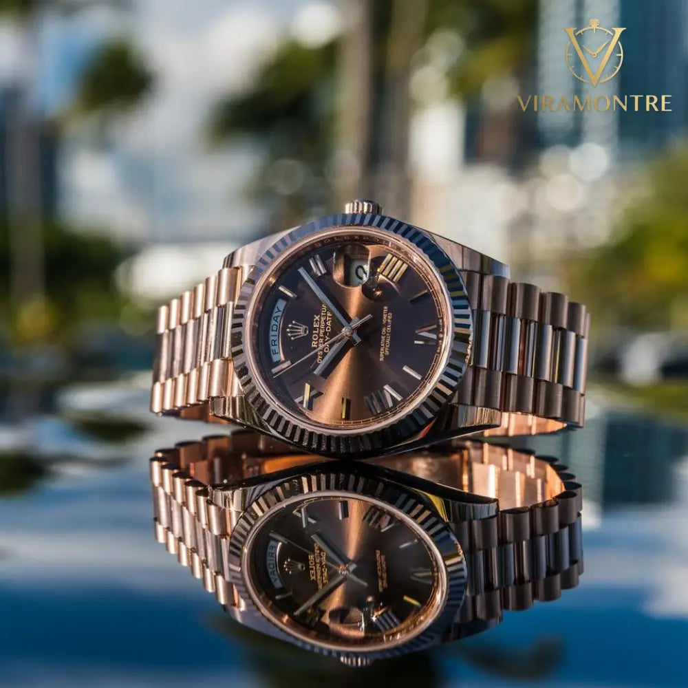 Rolex Day-Date Day-Date 40mm Chocolate Dial 228235