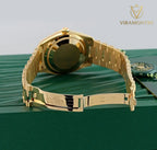 Rolex Day Date Yellow Gold 128238 Green