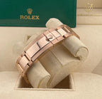 Rolex Daytona Acier Everose Gold Black Dial