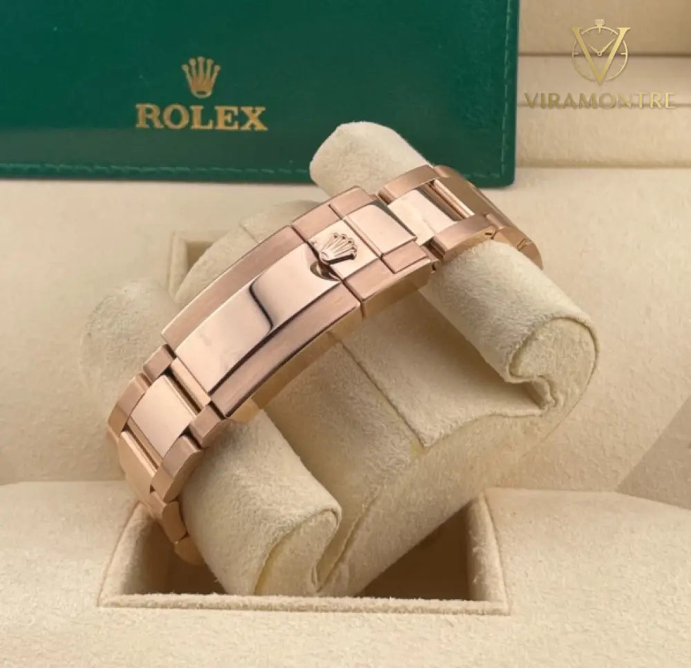 Rolex Daytona Acier Everose Gold Black Dial