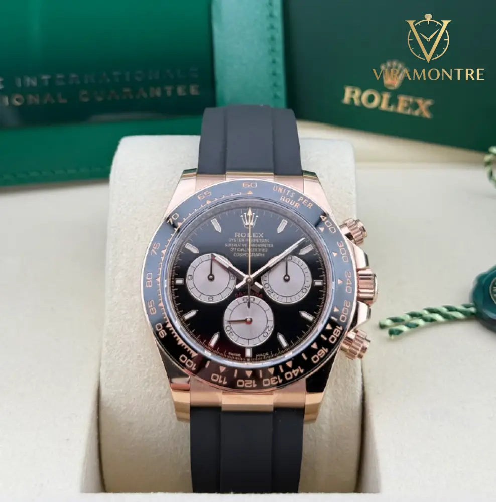 Rolex Daytona Everose Gold Black Dial